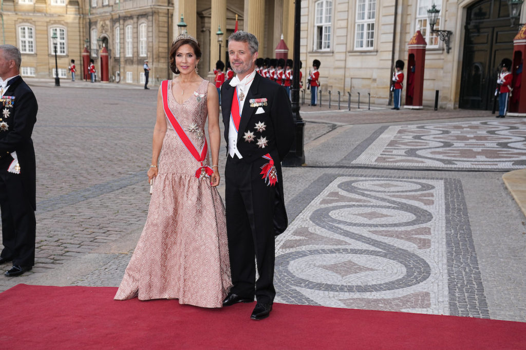 K Nigin Margrethe Gibt Dinner F R Norwegische Royals