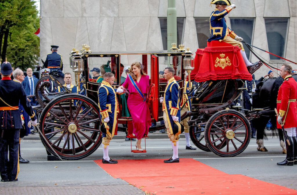 Prinzessin Alexia Gibt Ihr Deb T Am Prinsjesdag