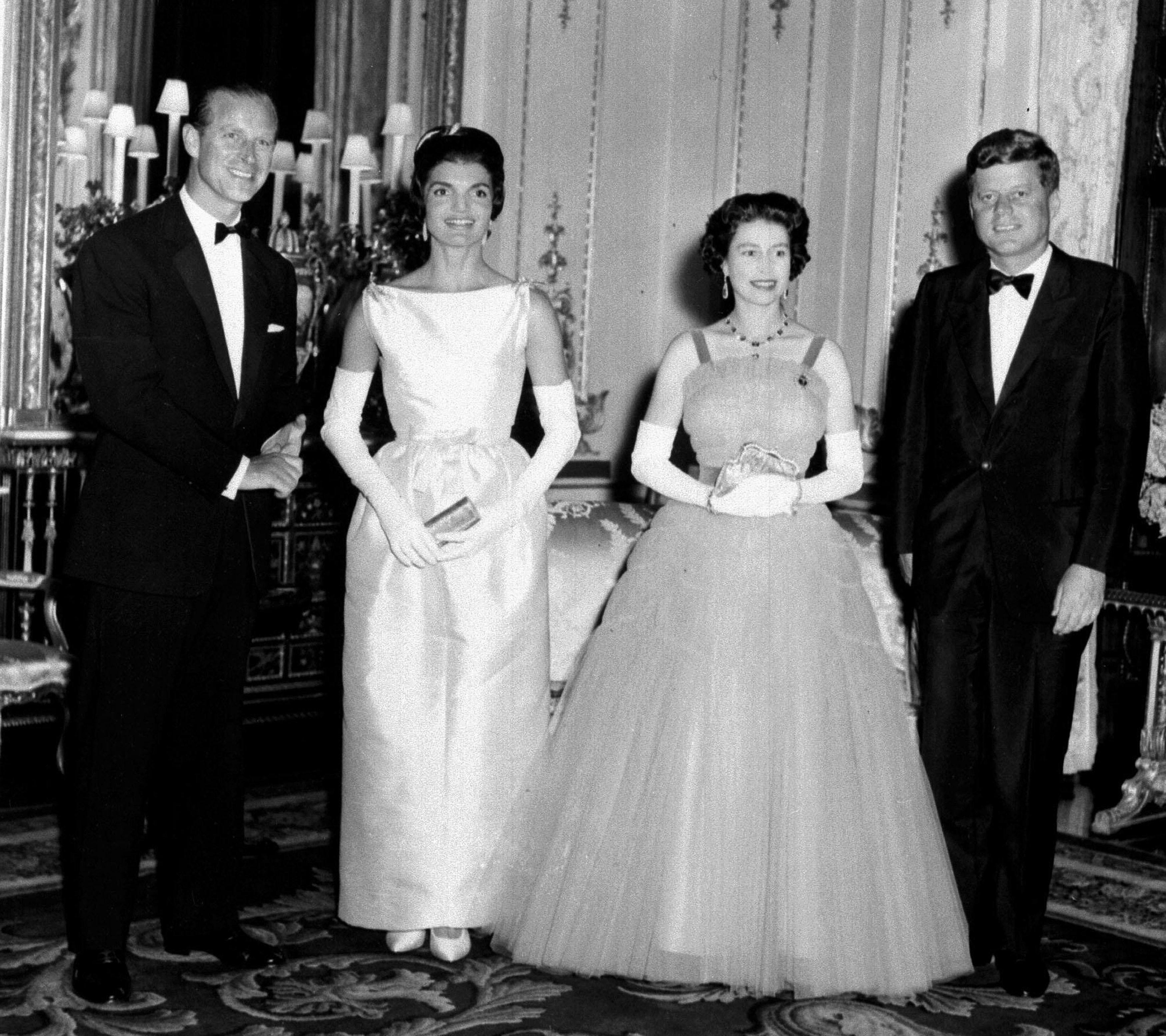 Queen Elizabeth John F. Kennedy