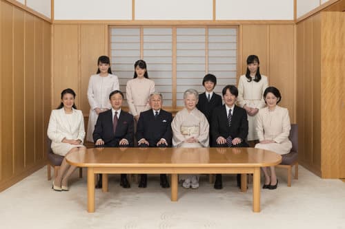 Die Kaiserfamilie von Japan