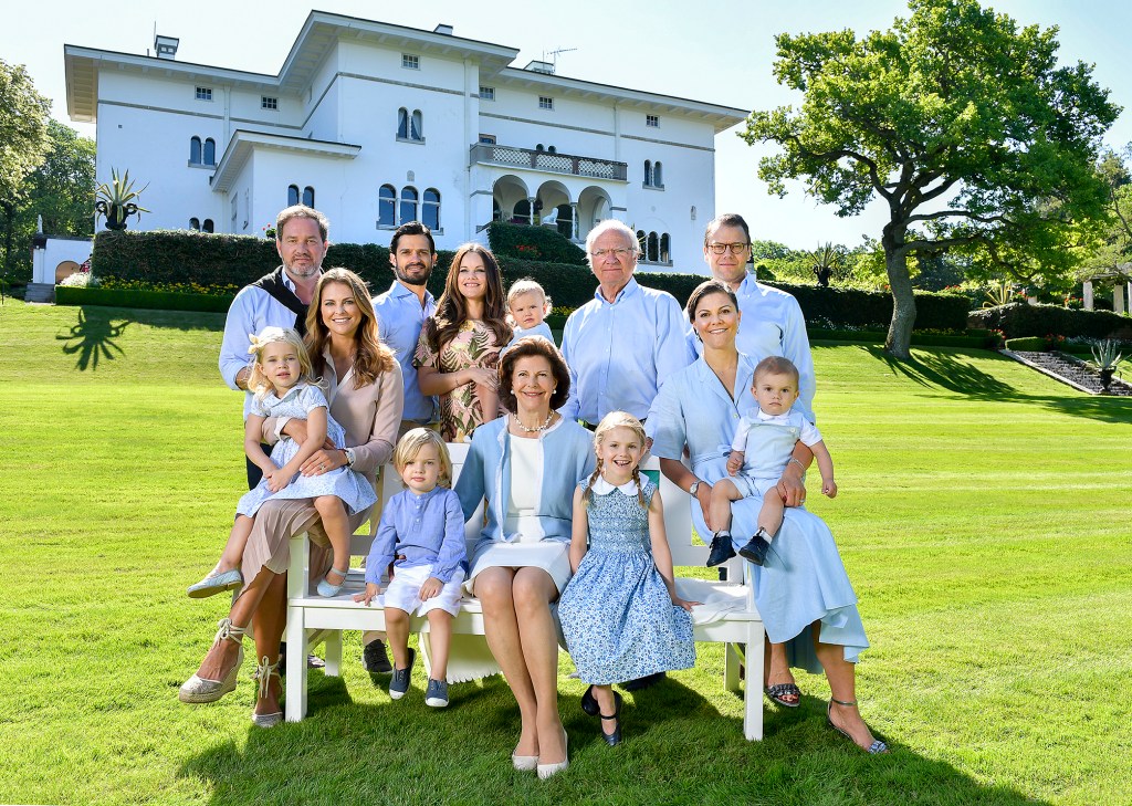 Die schwedische Königsfamilie versteht sich gut. Den Sommer verbringen sie meistens gemeinsam auf Schloss Solliden. 