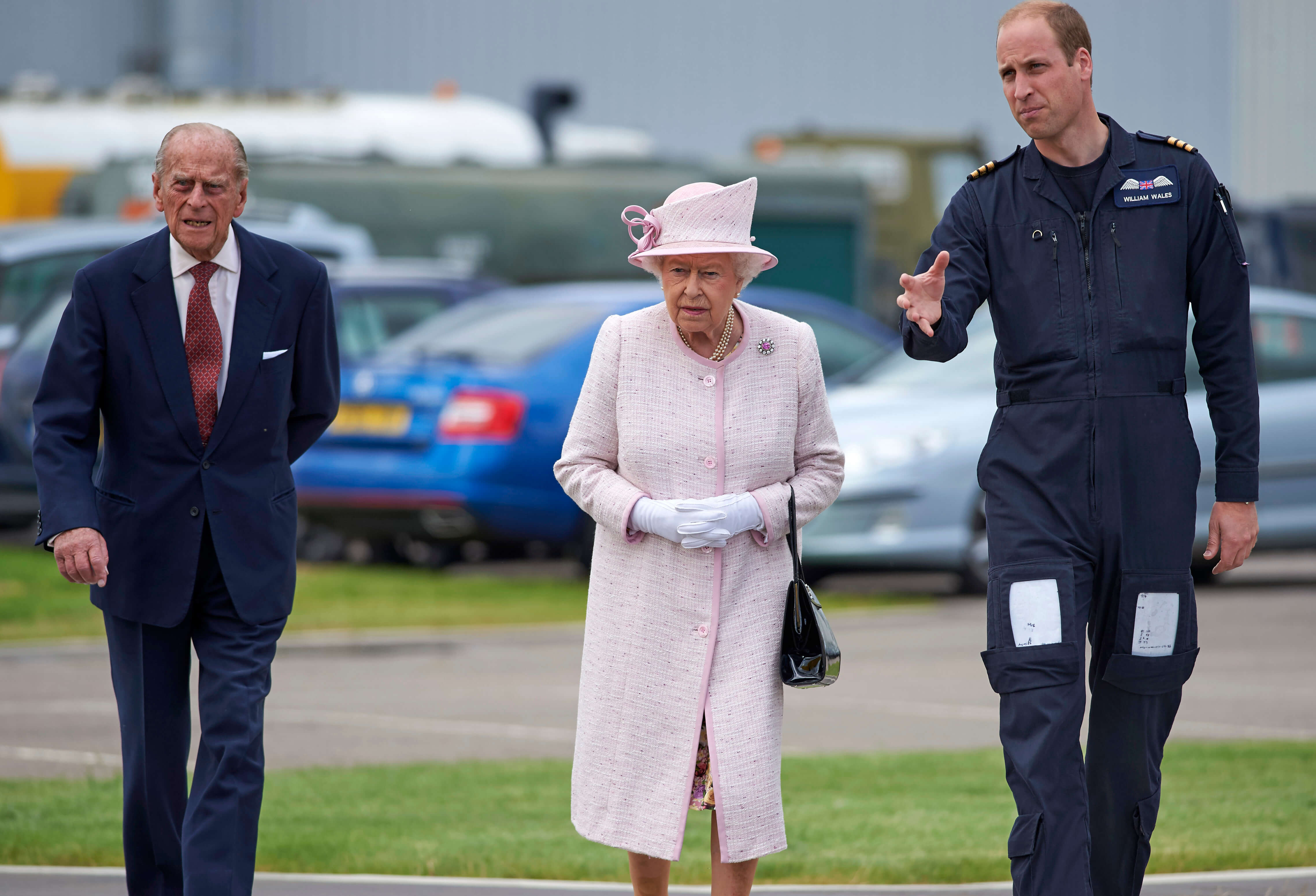 Prinz William ist stolz auf Queen Elizabeth und Prinz Philip