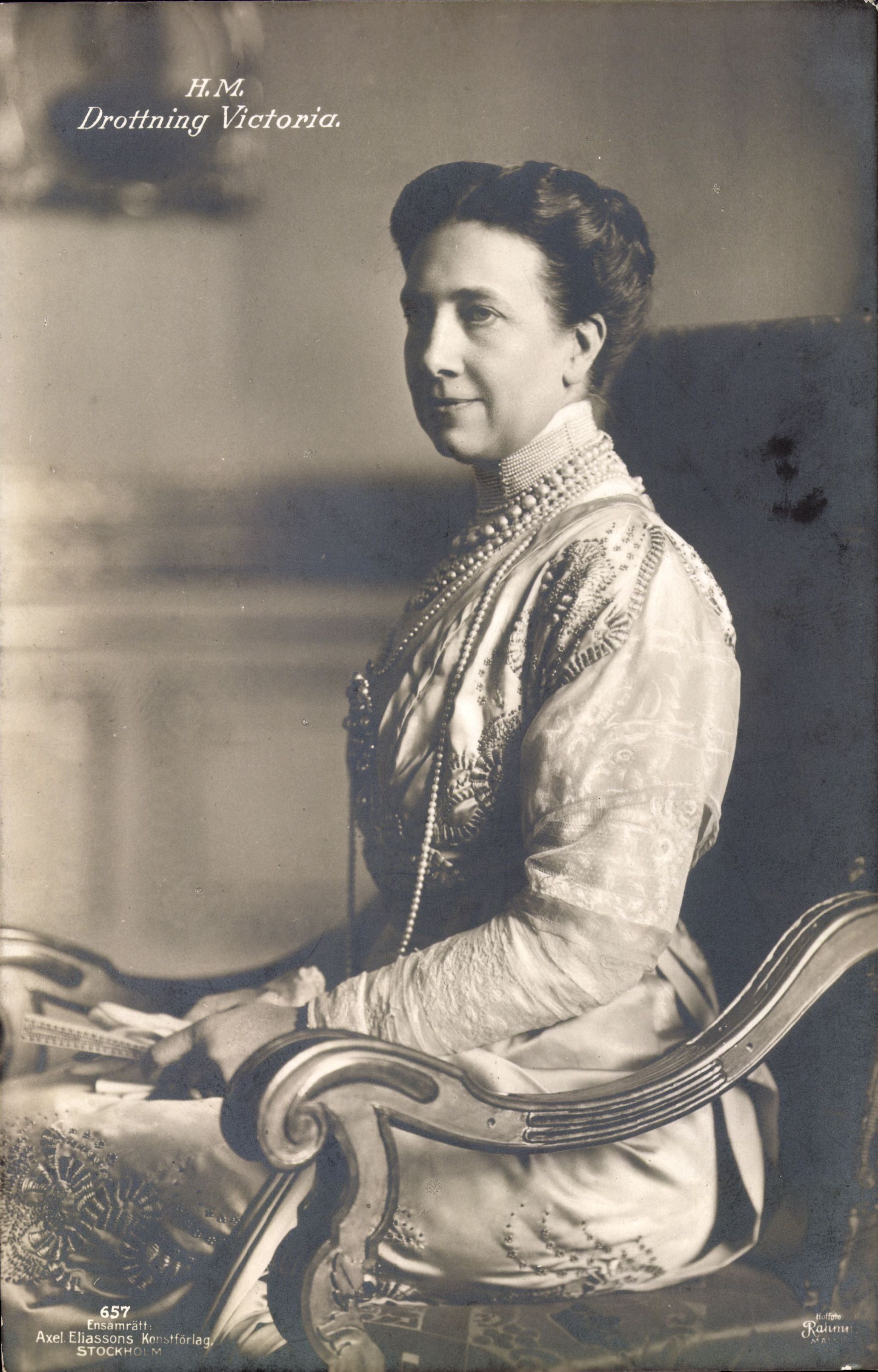 Drottning Victoria, Viktoria von Baden, Königin Viktoria von Schweden
