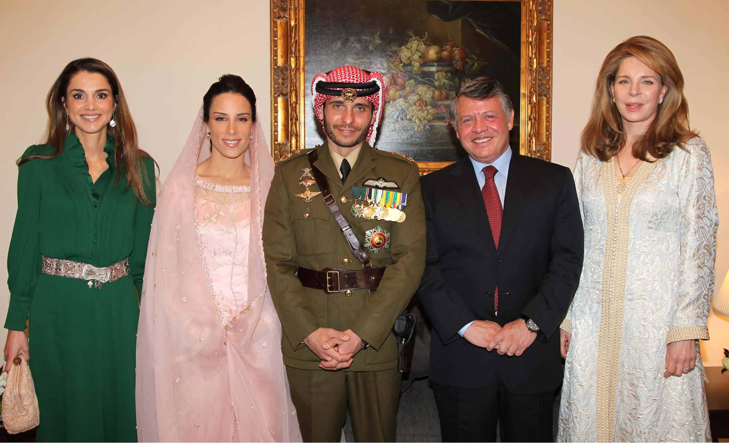 König Abdullah und Prinz Hamsa