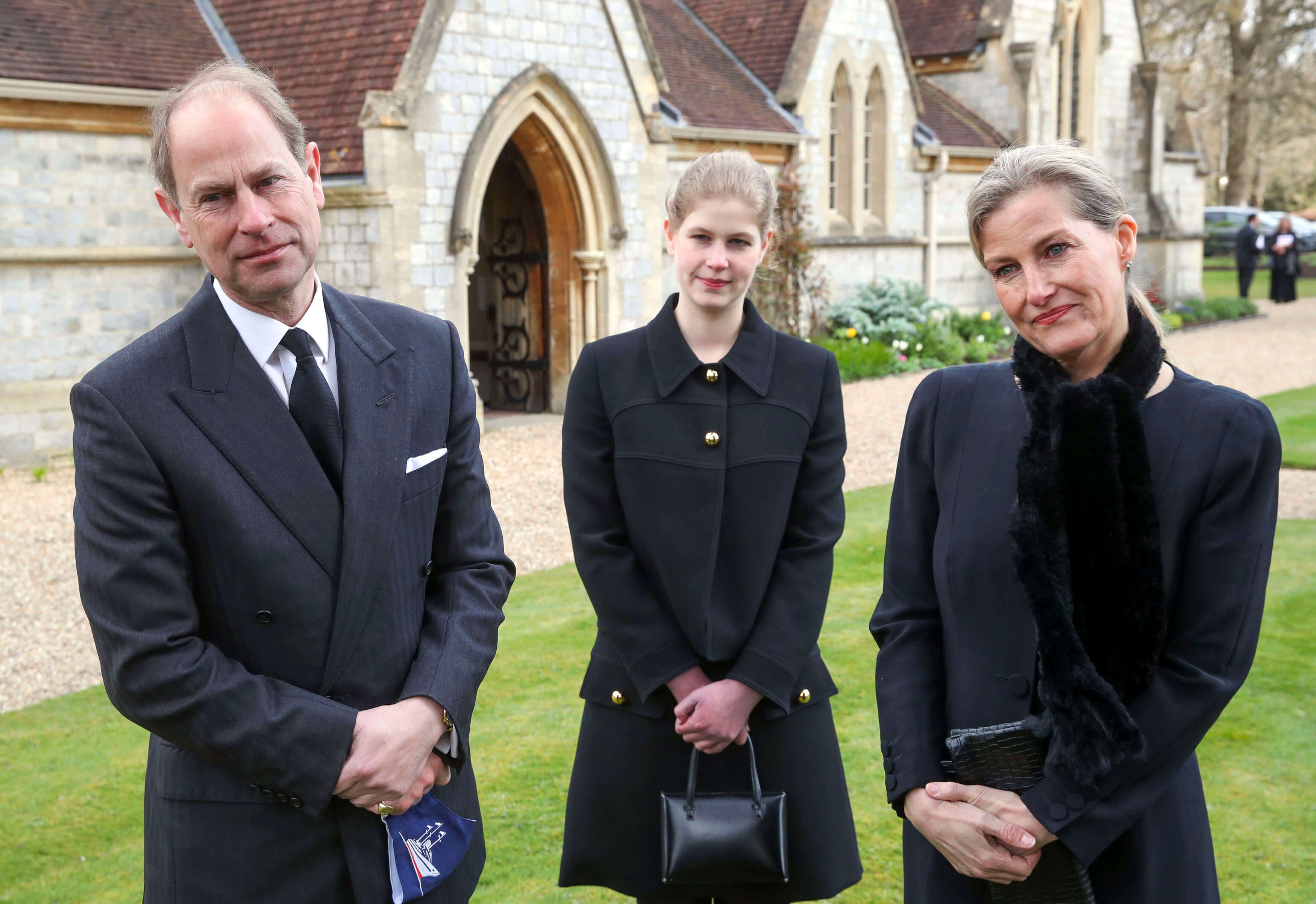 Prinz Edward, Lady Louise und Gräfin Sophie