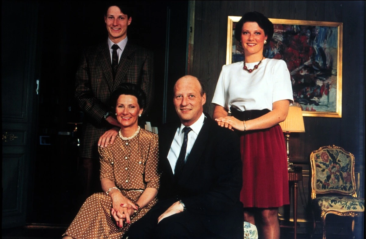 Familie Königin Sonja von Norwegen