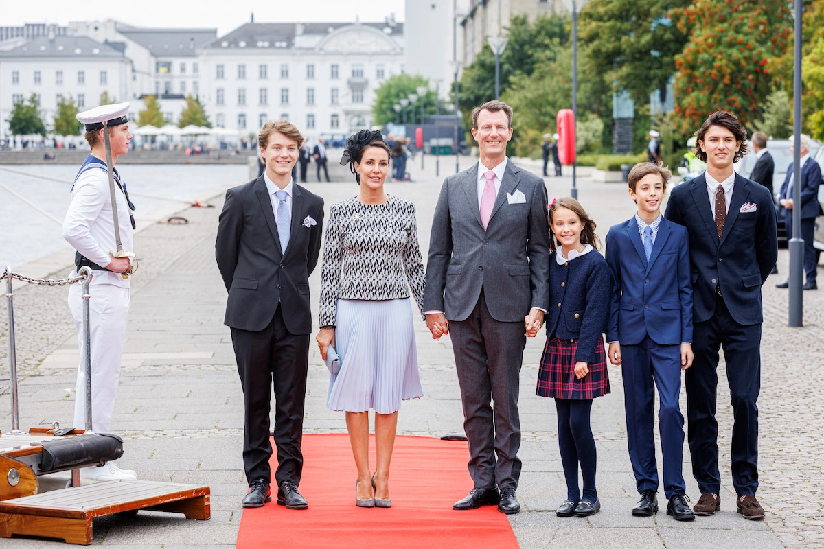 Die Familie von Graf Felix zu Dänemark