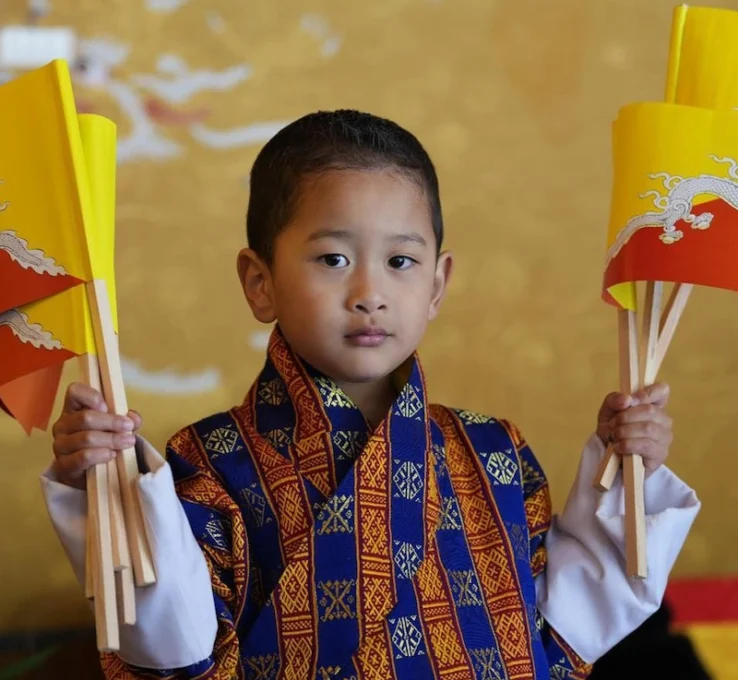 Prinz Ugyen Wangchuck von Bhutan
