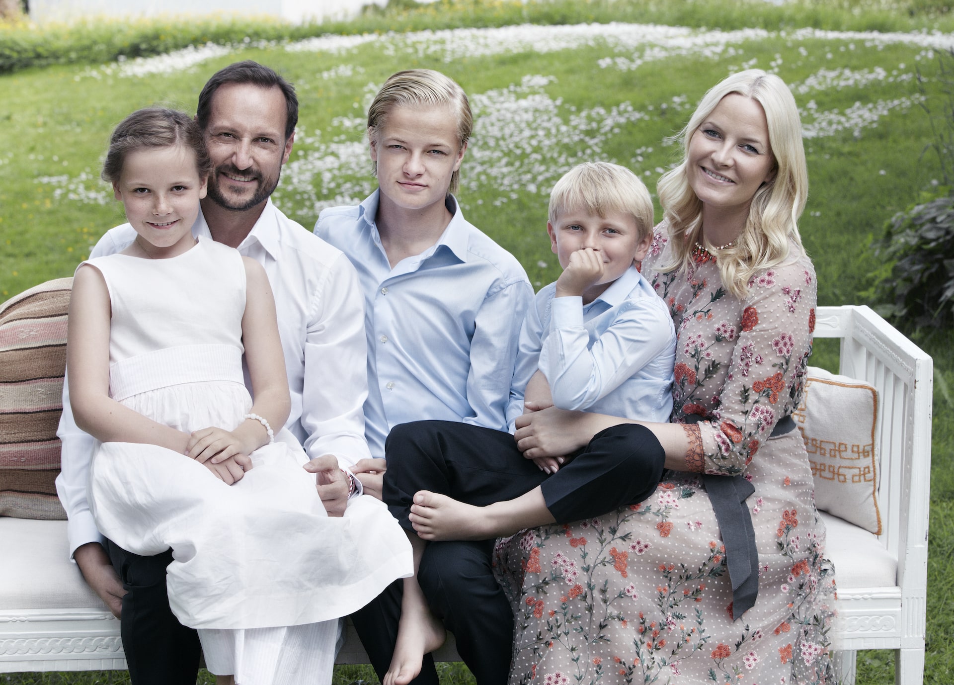 Norwegische Köngisfamilie