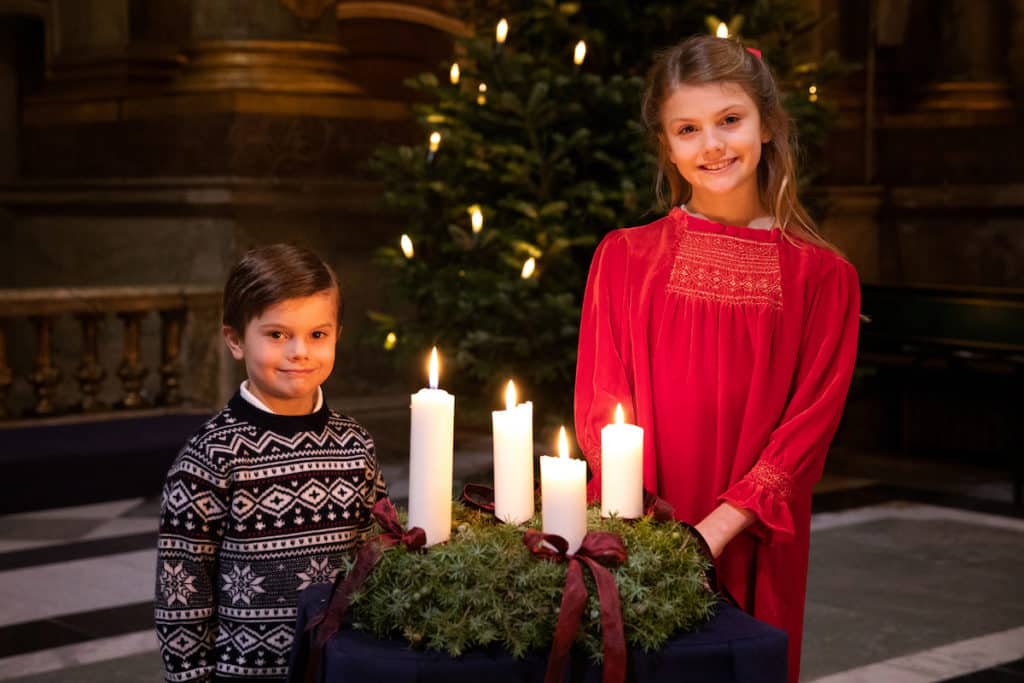 Prinzessin Estelle und Prinz Oscar versüßen den Advent