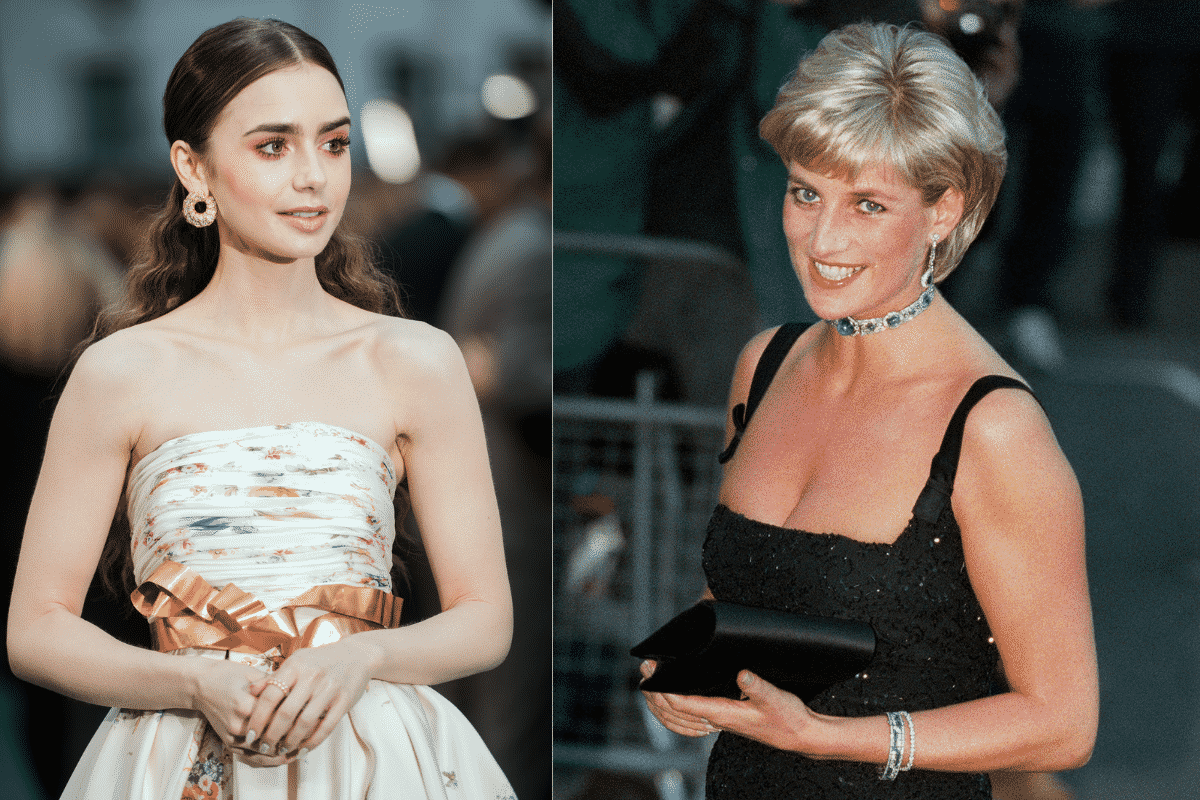 Lily Collins: Treffen mit Prinzessin Diana lief nicht wie geplant