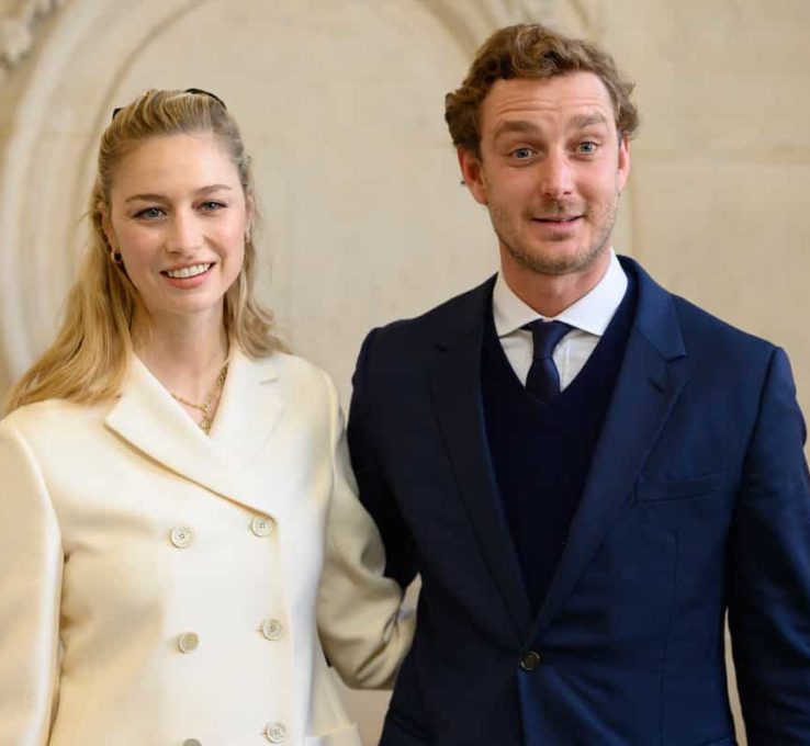 Pierre Casiraghi und Beatrice Borromeo besuchen Dior-Show