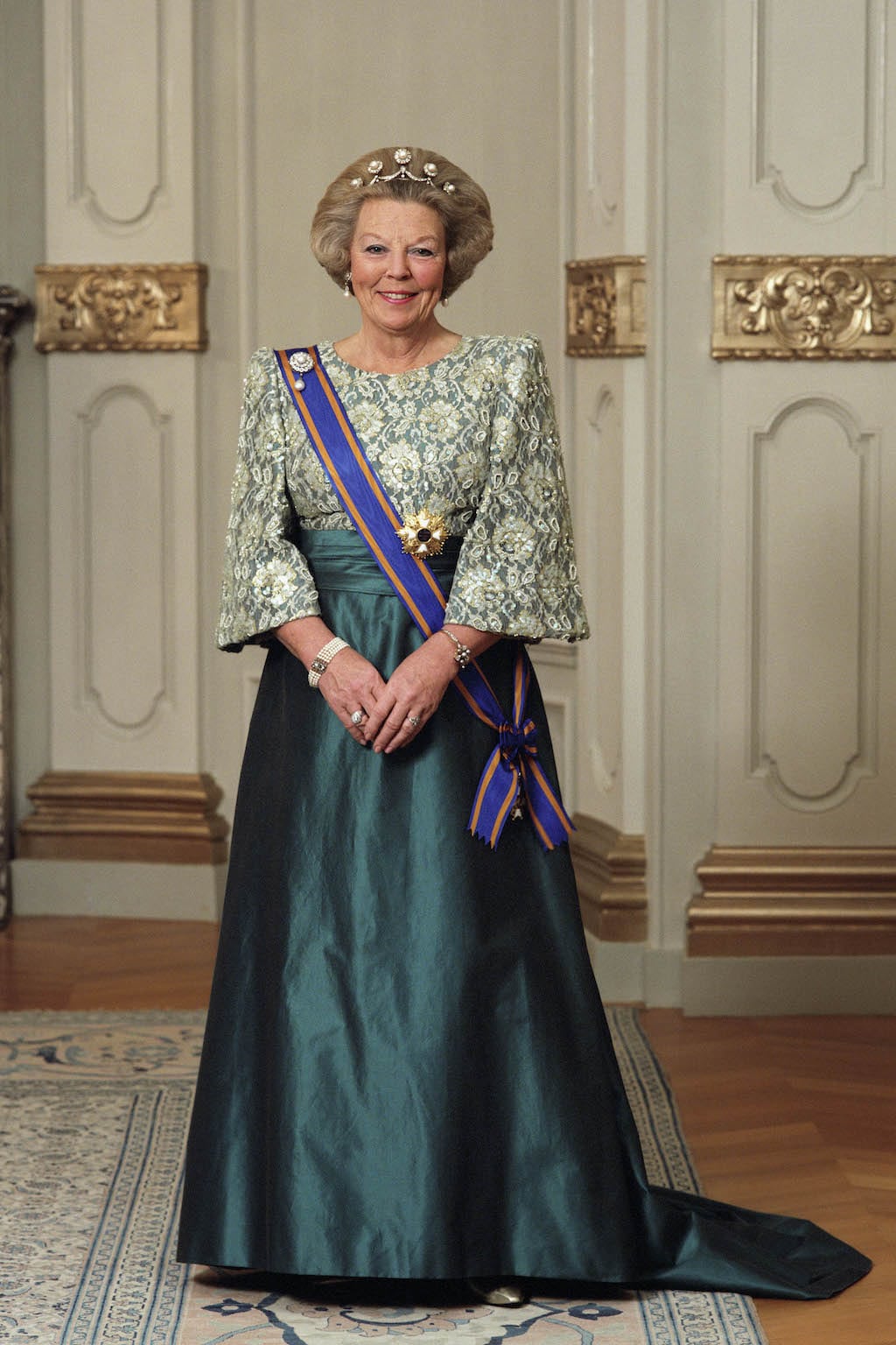 Prinzessin Beatrix Perlenknopf-Tiara