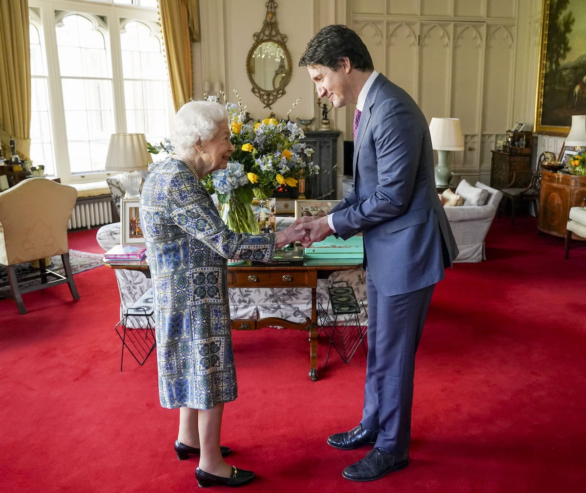 Queen Elizabeth: Audienz mit Justin Trudeau