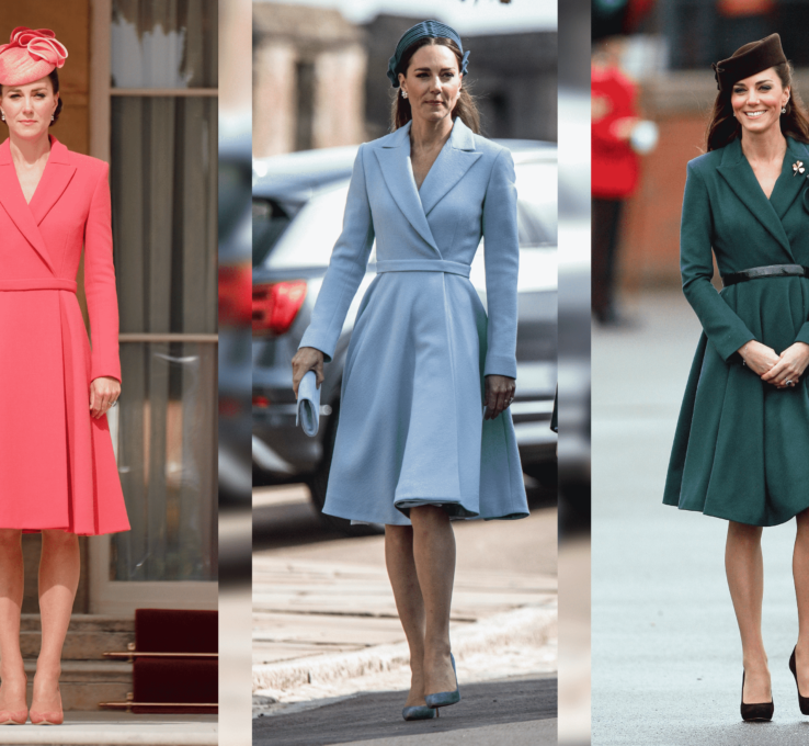 Herzogin Kate trägt oft die gleichen Kleider
