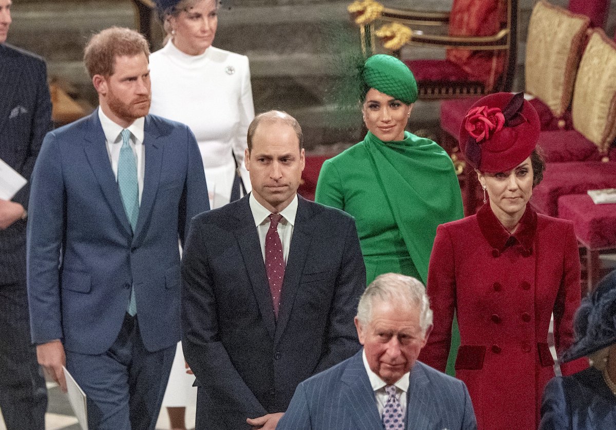 Prinz Harry Herzogin Meghan und Prinz William und Herzogin Kate