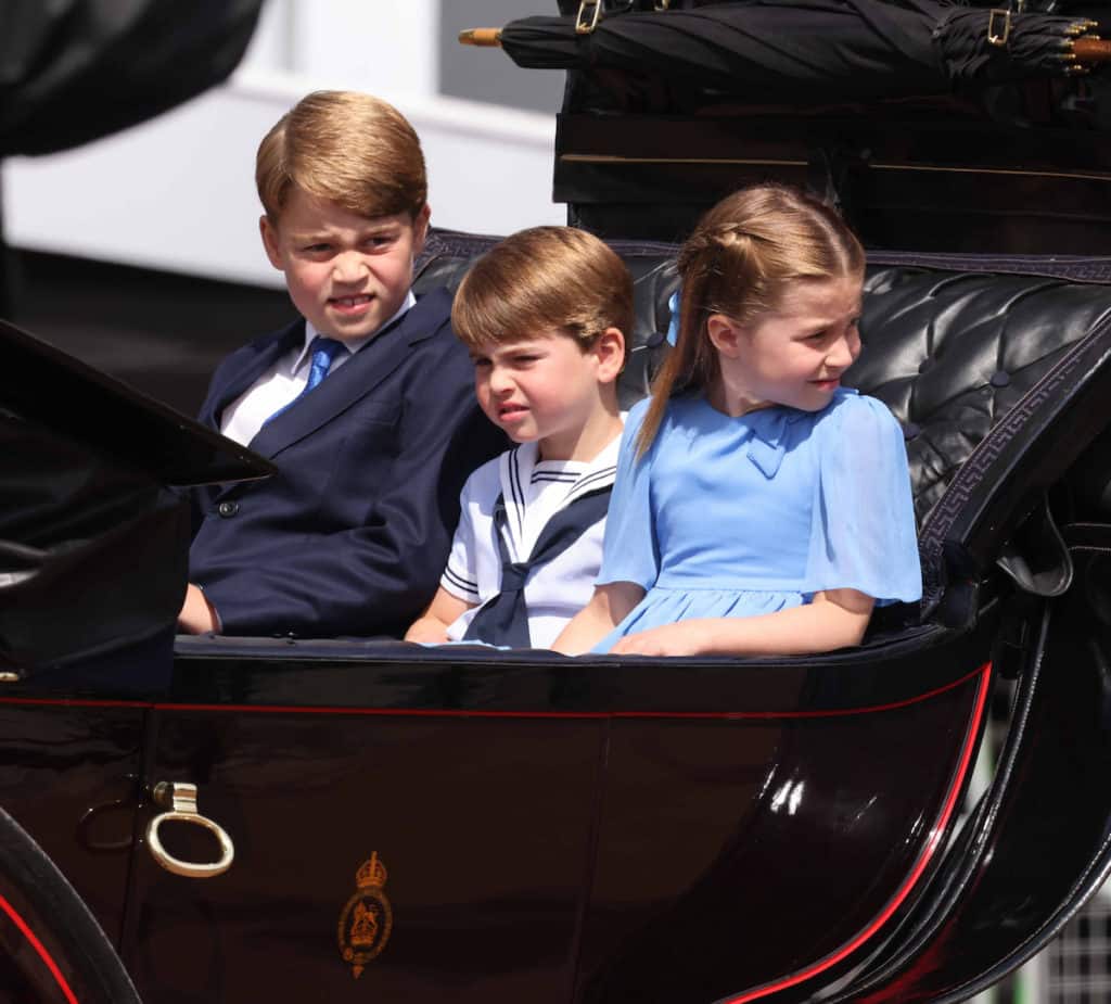 Prinz George und Geschwister