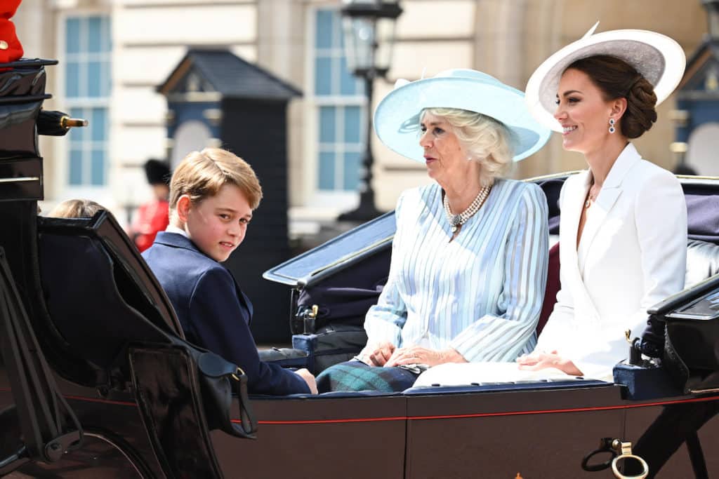 Kleine Royals bei Trooping the Colour