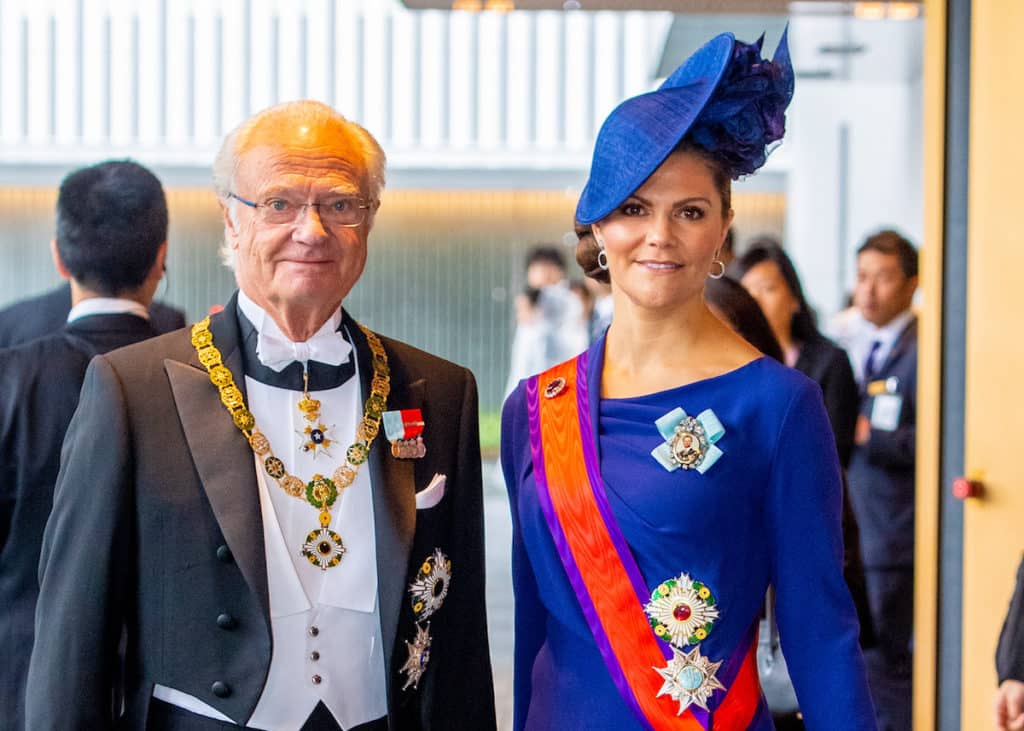 König Carl Gustaf und Kronprinzessin Victoria
