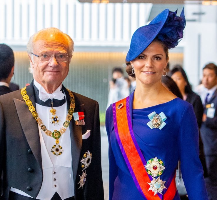 König Carl Gustaf und Kronprinzessin Victoria
