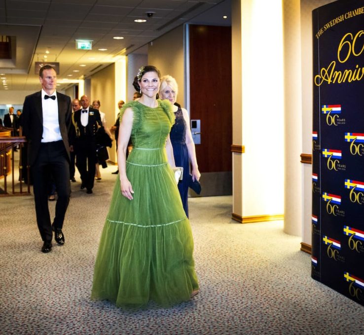 Kronprinzessin Victoria in den Niederlanden Kleid