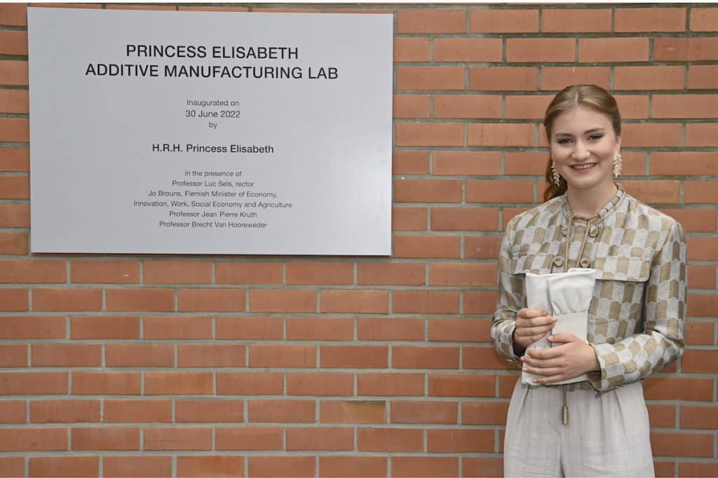 Prinzessin Elisabeth von Belgien 3D-Labor