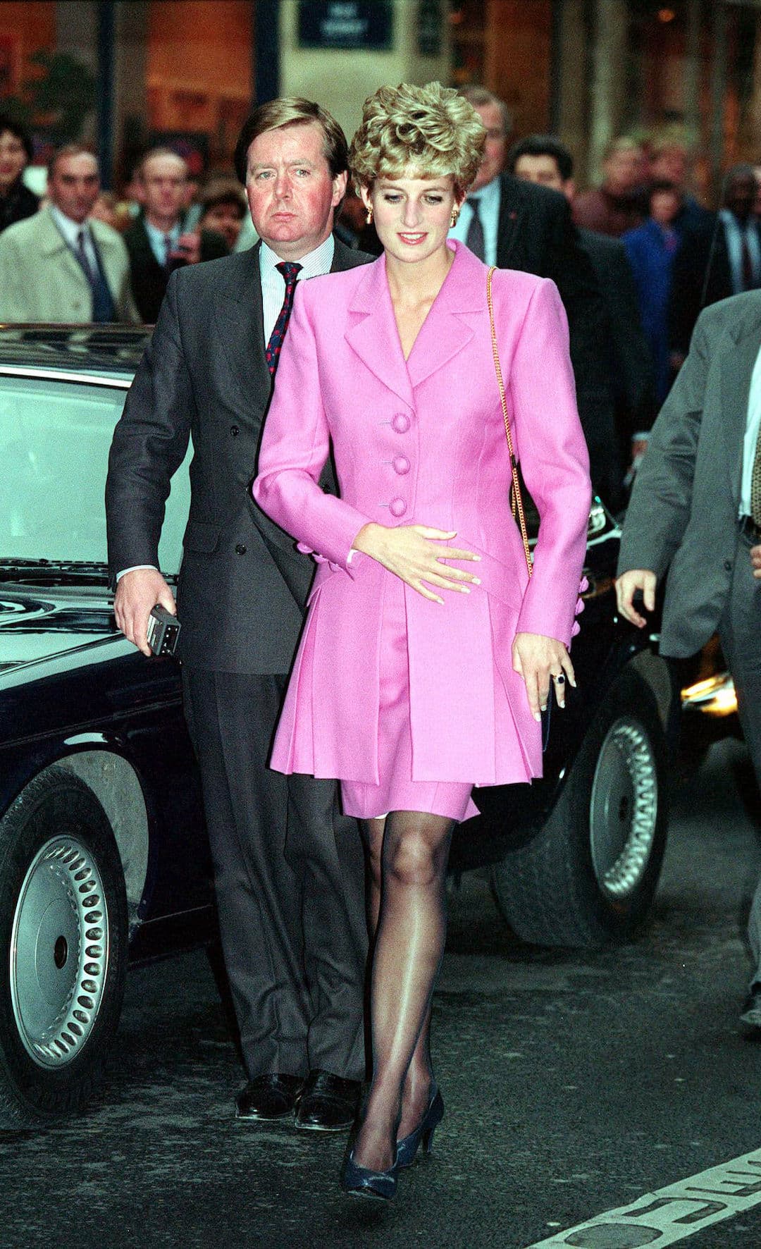 Prinzessin Diana mit ihrem ehemaligen Leibwächter Ken Wharfe