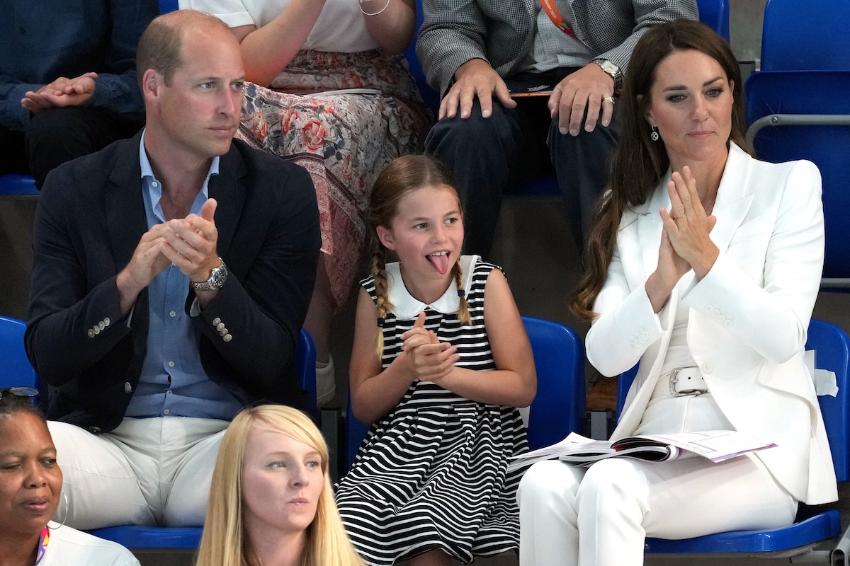 Herzogin Kate, Prinz William und Tochter Charlotte