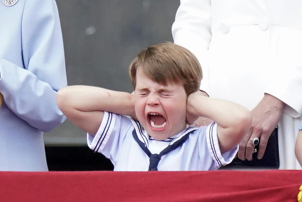 Auch kleine Royals wie Prinz Louis sind einfach nur Kinder.