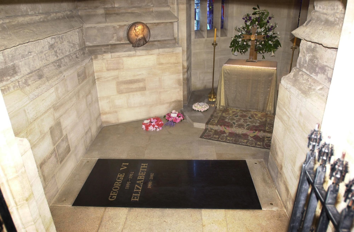 Grab von Queen Elizabeths Eltern