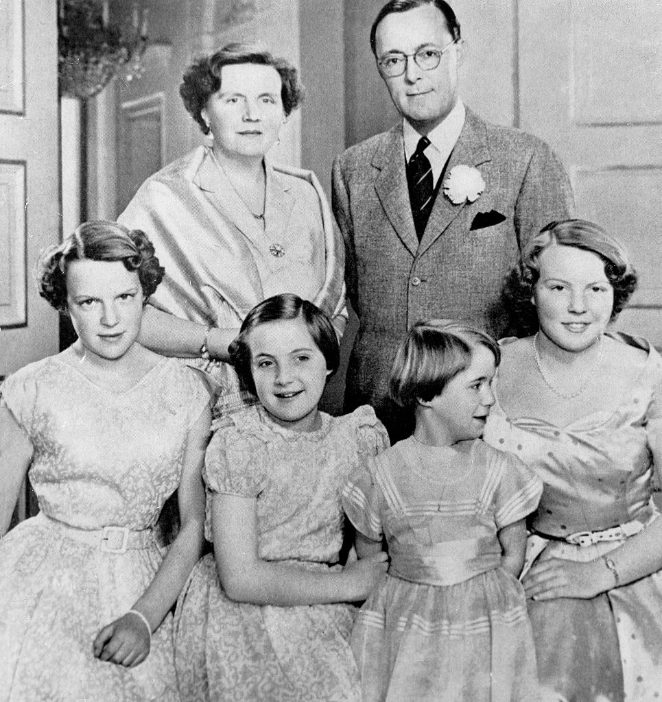 Prinz Bernhard und Königin Juliana hatten vier Töchter.