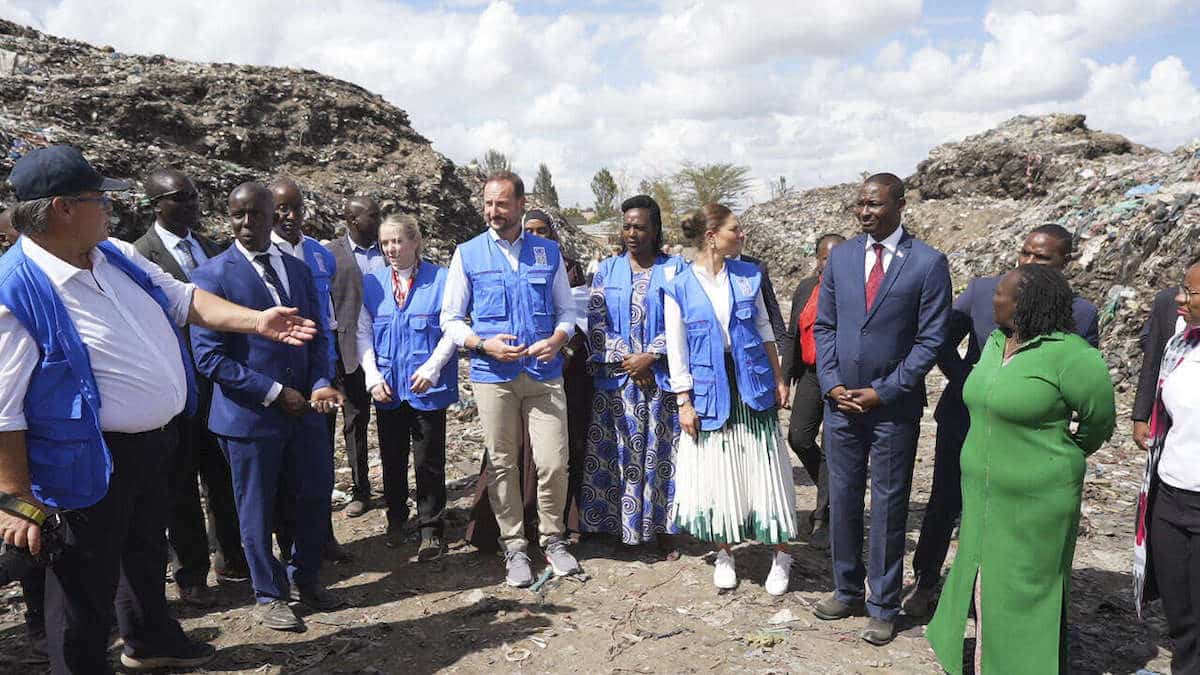 Kronprinzessin Victoria und Kronprinz Haakon in Kenia