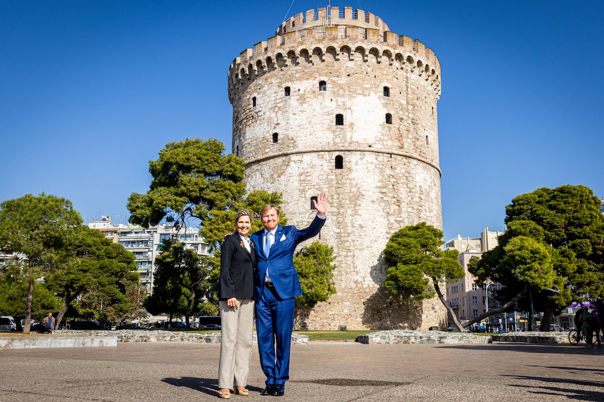 Niederländisches Königspaar in Griechenland