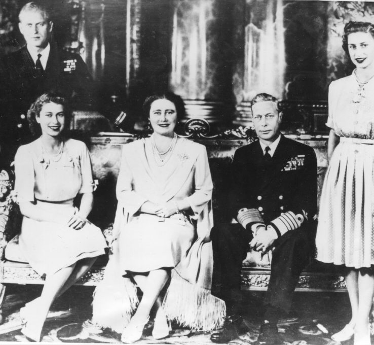 Queen Elizabeth und Familie
