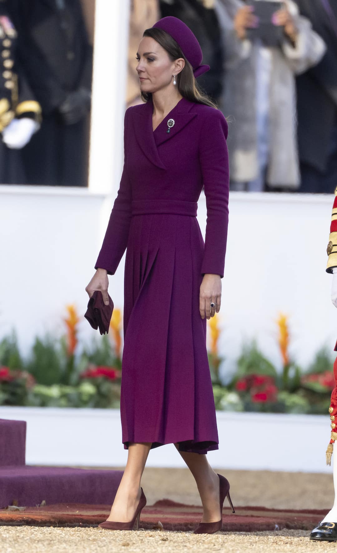 Prinzessin Kate im Mantelkleid November 2022