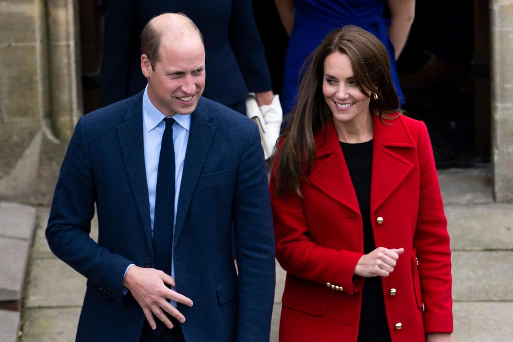Prinz William und Prinzessin Kate in Wales.