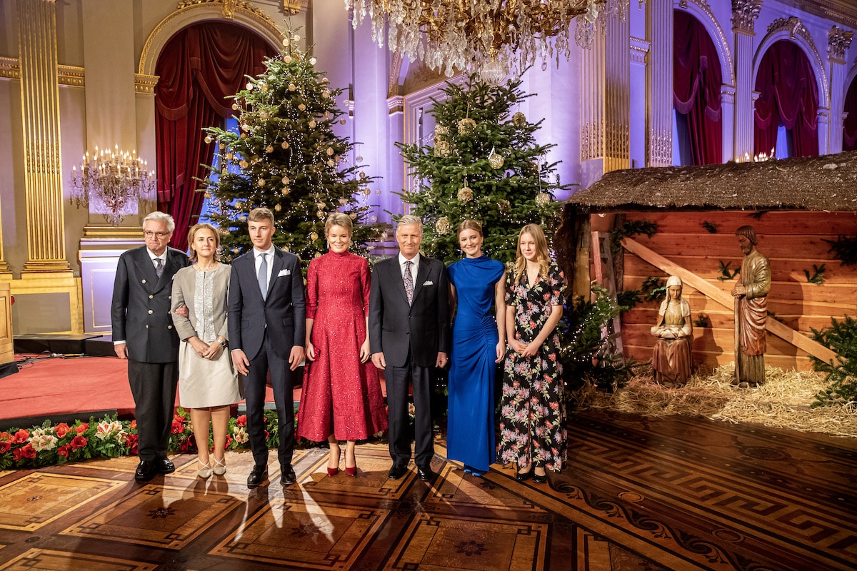 Die belgische Königsfamilie beim traditionellen Weihnachtskonzert