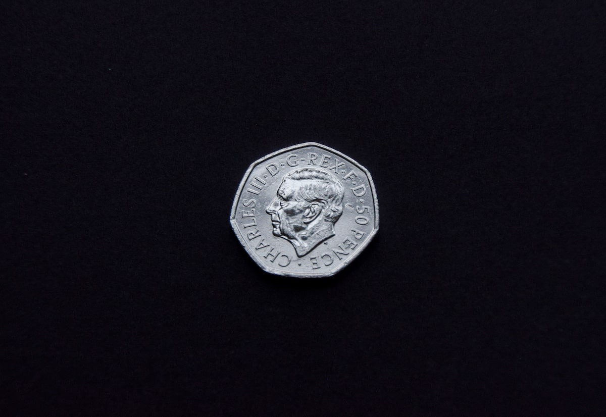Neue Münze mit König Charles