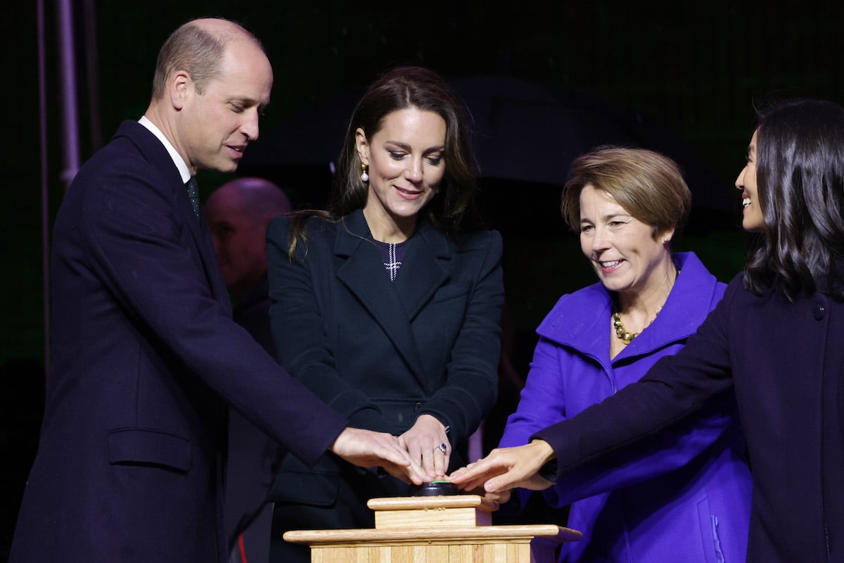 Prinz William und Prinzessin Kate drücken den Countdown für den Earthshot Prize