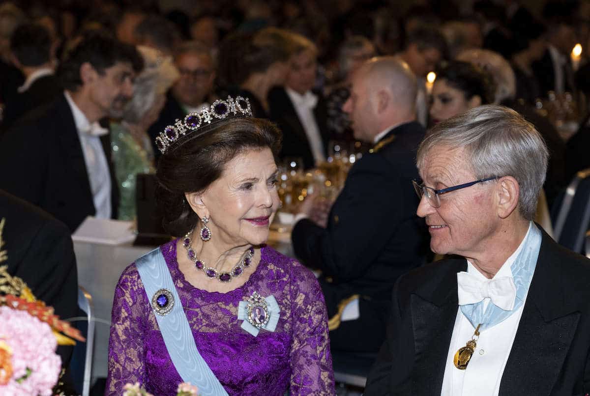 Schwedische Royals: Königin Silvia von Schweden mit Tiara, lilafarbene Steine