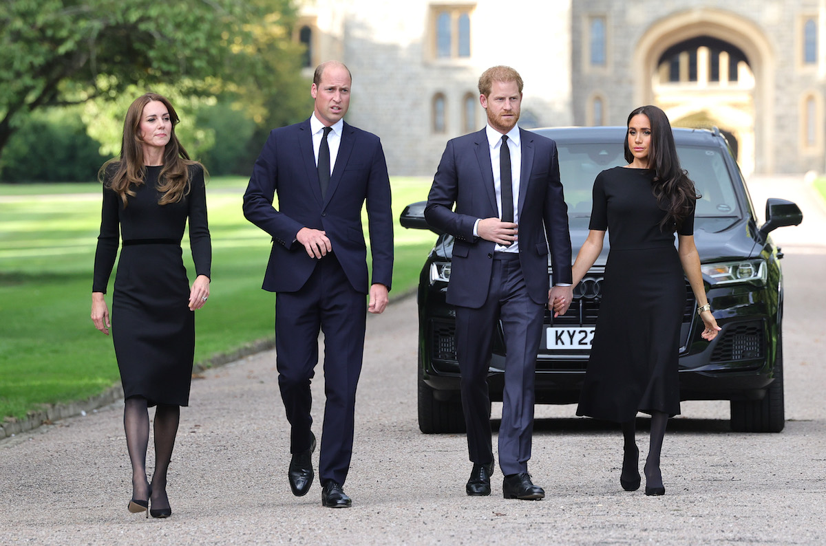 Royals entzweit: Kate, William, Harry und Meghan sind zerstritten.