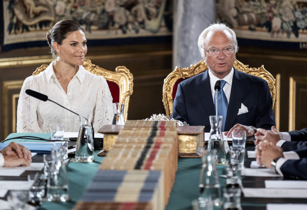 König Carl Gustaf spricht über Kronprinzessin Victoria als Thronfolgerin