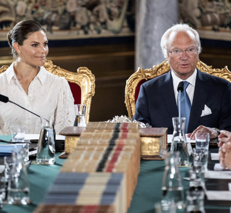 König Carl Gustaf spricht über Kronprinzessin Victoria als Thronfolgerin
