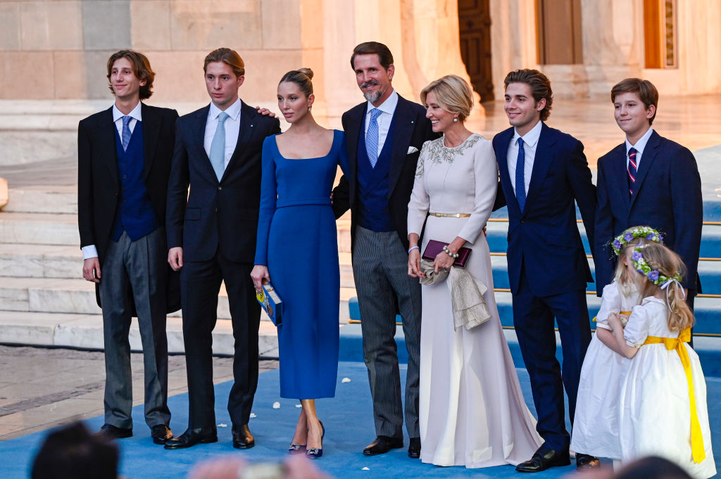 Kronprinz Pavlos hat mit seiner Frau fünf Kinder.