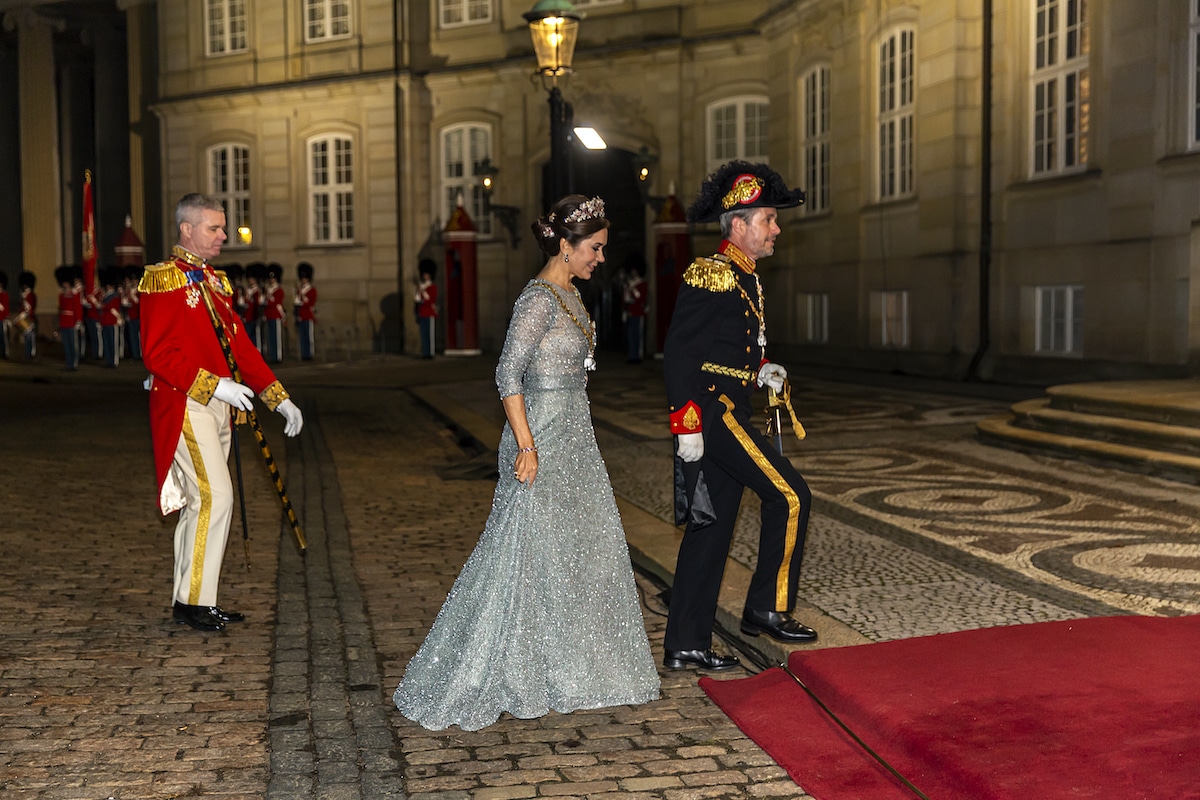 Kronprinzessin Mary und Kronprinz Frederik von Dänemark am 1. Januar 2023