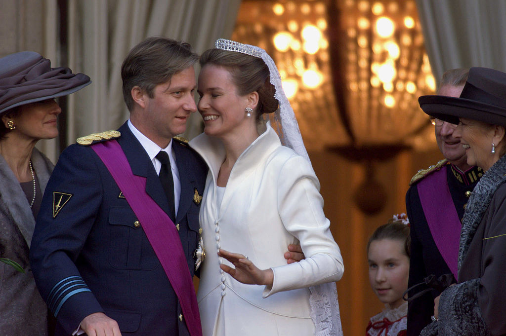Königin Mathilde der Belgier wurde durch ihre Hochzeit zur Prinzessin.