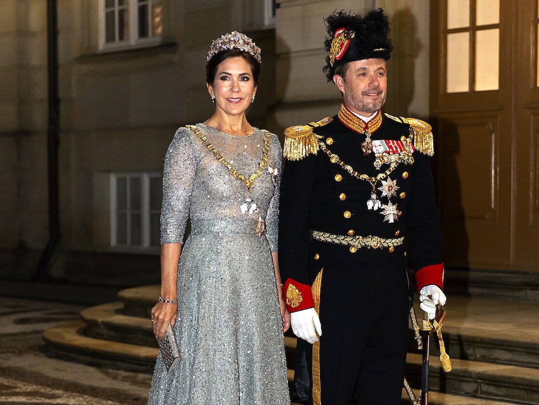 Kronprinzessin Mary und Kronprinz Frederik beim Neujahrsempfang 2023