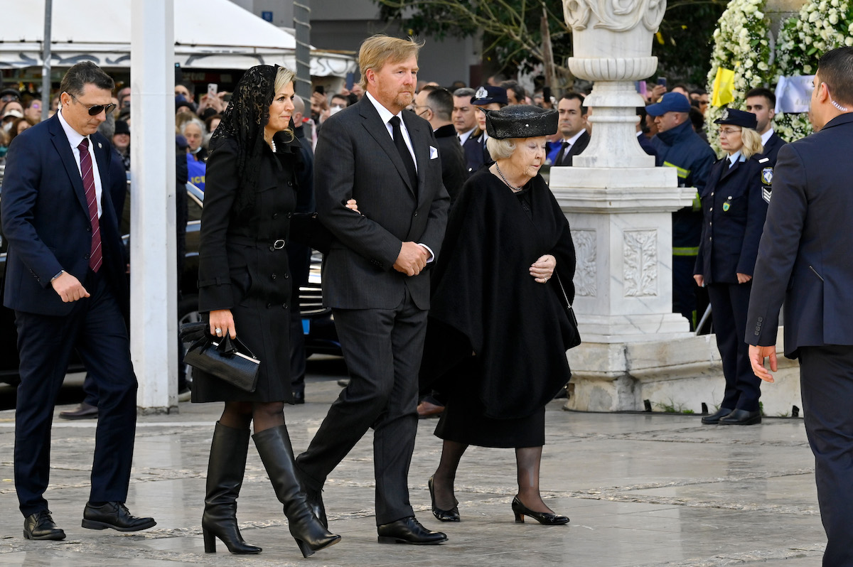 Königin Maxima, König Willem-Alexander und Prinzessin Beatrix