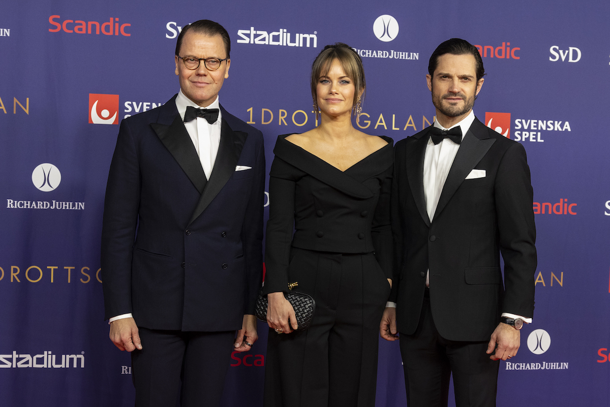 Prinz Daniel, Prinzessin Sofia und Prinz Carl Philip: Schwedische Royals bei Sportsgala
