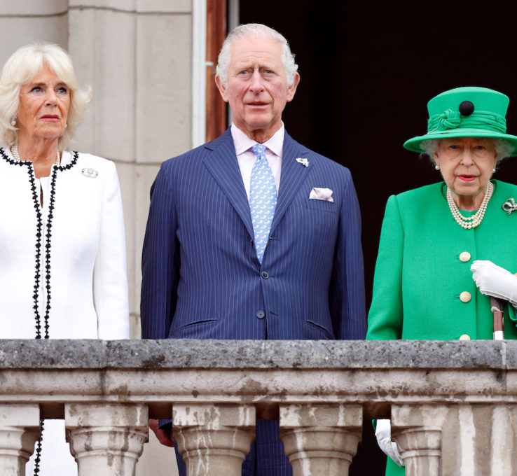 Camilla, Prinz Charles und Queen Elizabeth